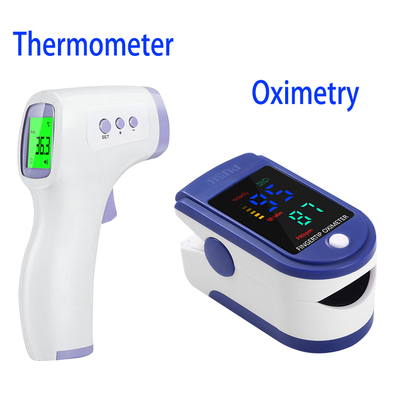Pulse Oximeter - Termômetro médico infravermelho para medir a