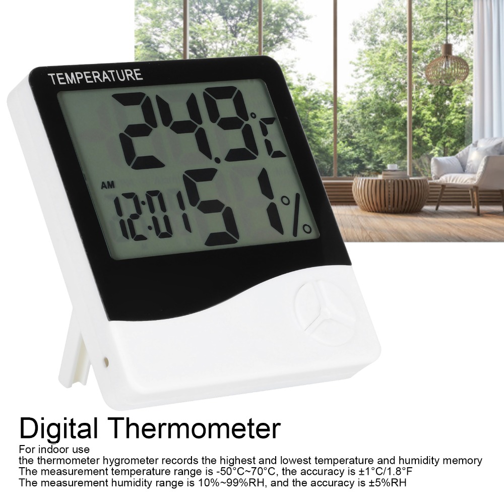 Termómetro de interior com ecr - Thermometer Digital avaliação e preço