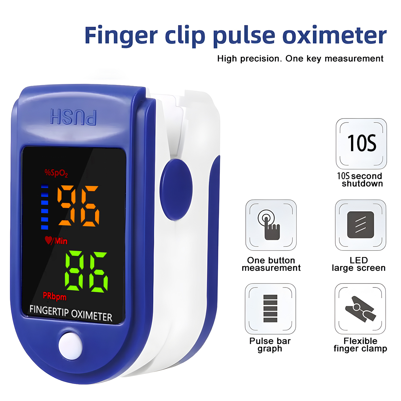 Termômetro Digital Infravermel - Pulse Oximeter avaliação e preço