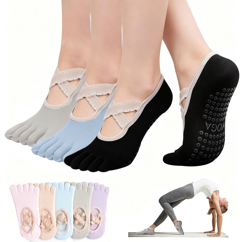 Meias de Pilates Antiderrapant - Medical Tape avaliação e preço