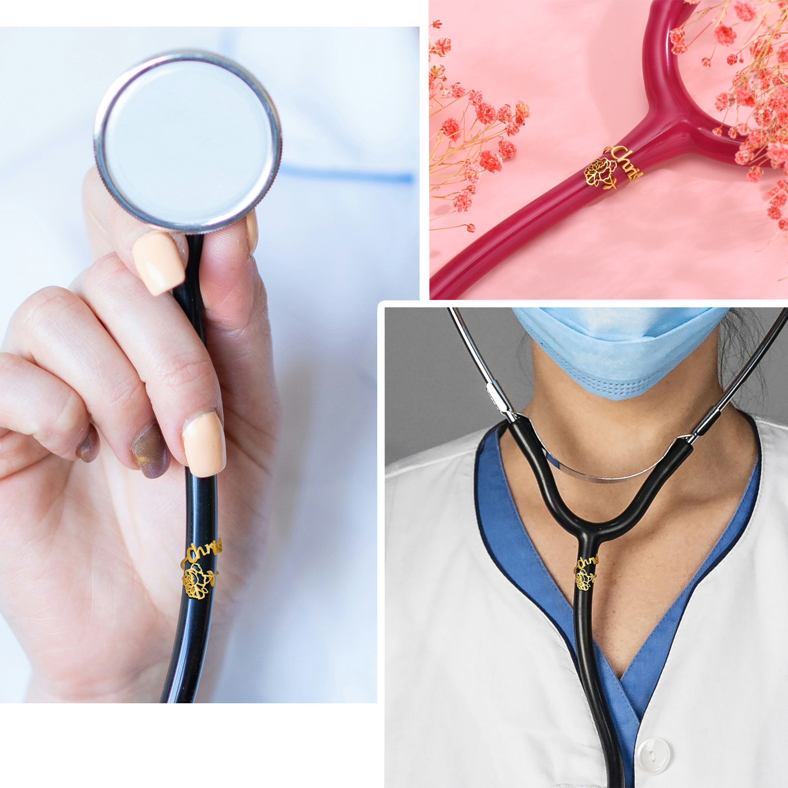 Estetoscópio personalizado com - Stethoscope avaliação e preço